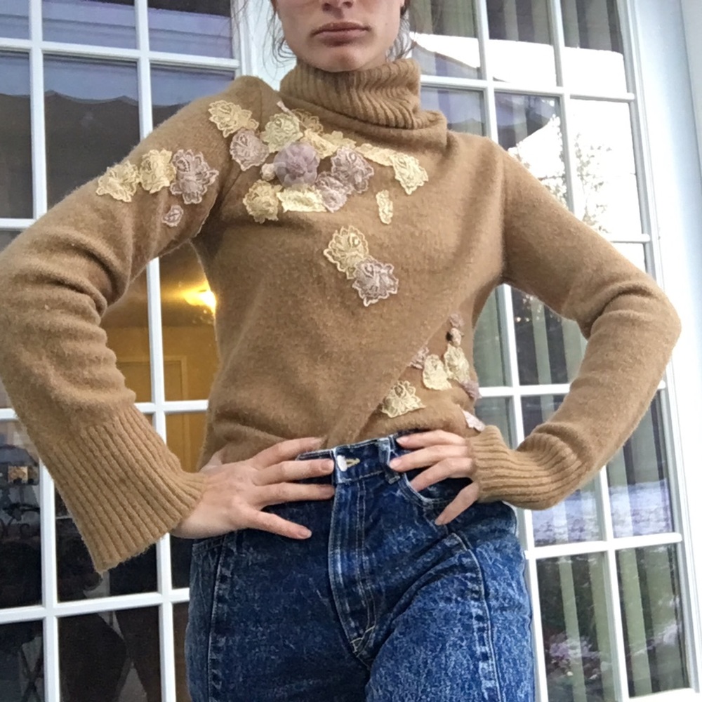 Express Wool-Blend Turtleneck - image 5